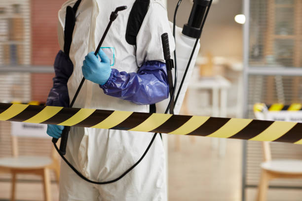 Professional Sewage Cleanup technician working in Fredericksburg, PA